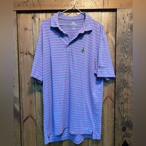 Men’s Medium Peter Millar Grandfather Mountain Crown Luxury golf polo